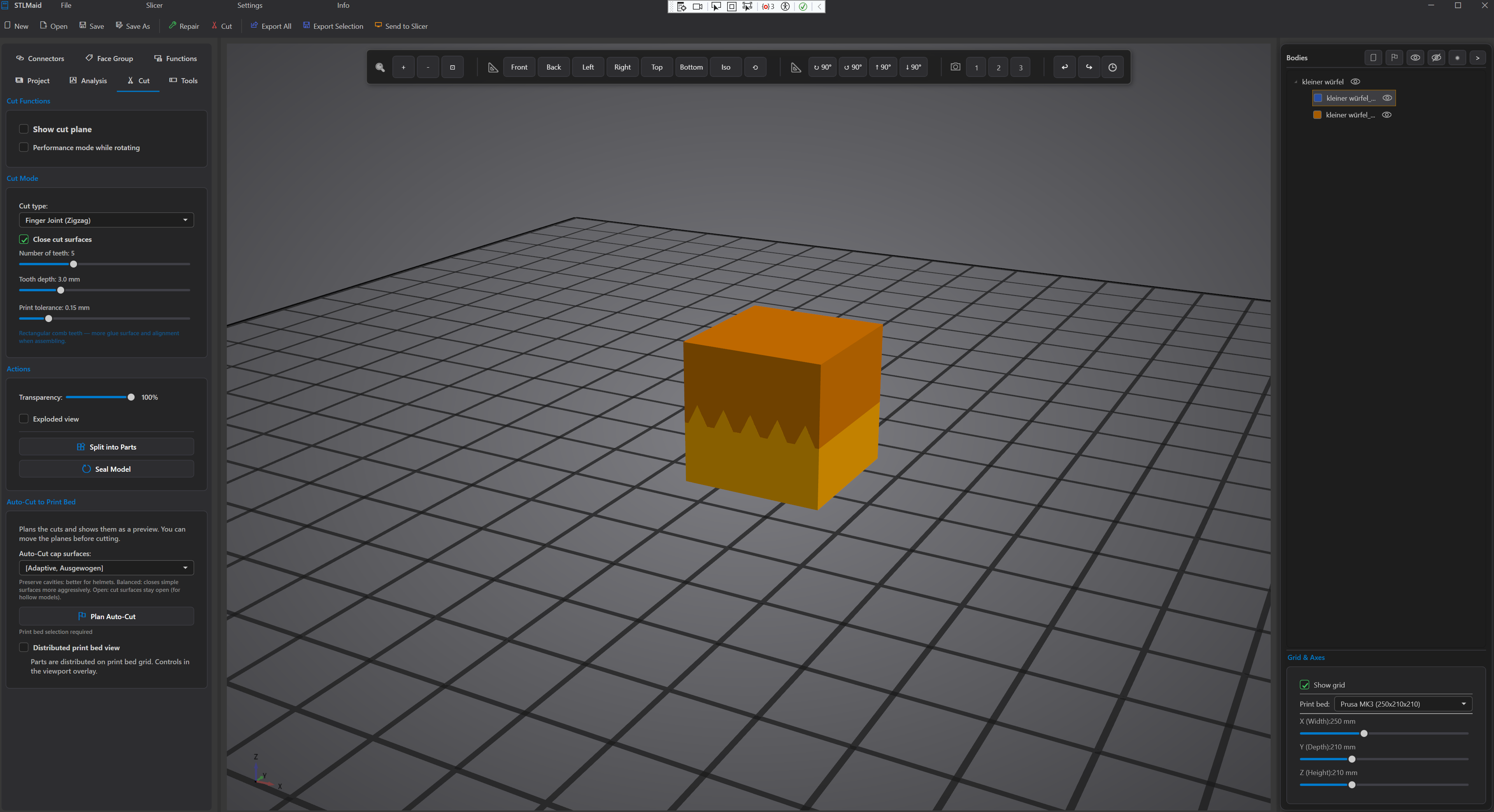 Finger-Joint-Profil